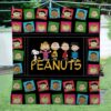 Peanuts Family 3D Quilt  Quilt